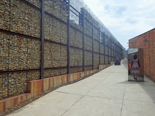 The Apartheid Museum.